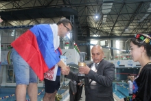Closing of the second international swimming tournament in Khujand